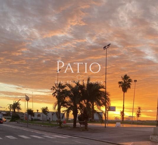 Tramonto campo basket