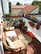 Schöner Süd/Westbalkon 