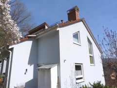 Hausansicht vom Garten