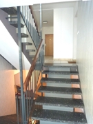Gepflegtes Treppenhaus