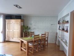 Essbereich im Wohnzimmer