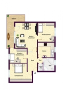 Grundriss Wohnung EG