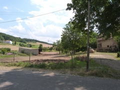 Blick über das Grundstück