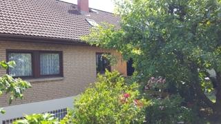 Hausansicht vom Garten