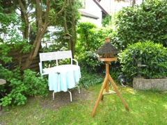 Sitzplatz im Garten
