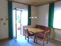 Küche mit Balkon Whg. 2 OG