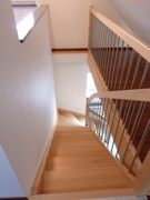 Treppe zum Dachgeschoß