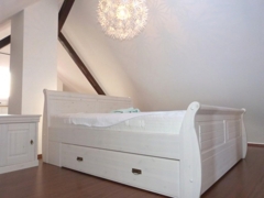 Schlafzimmer im Dachgeschoß