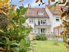 Hausansicht vom Garten