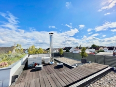 große Dachterrasse