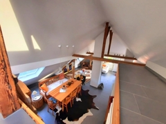 Blick vom Spitzboden