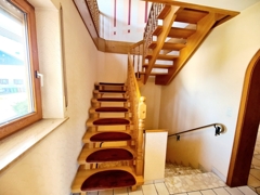Gepflegtes Treppenhaus