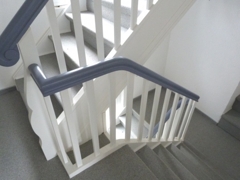 Gepflegtes Treppenhaus