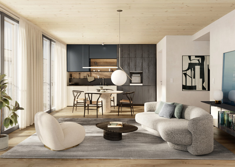 Immobiliensuche Detail View | Image Name - Image Alt Wohnzimmer - Neckarfuxx
