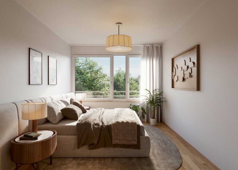Immobiliensuche Detail View | Image Name - Image Alt Ludwigsburg - Gämsenberg 2 Schlafzimmer