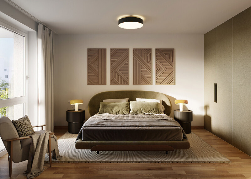 Immobiliensuche Detail View | Image Name - Image Alt Schlafzimmer - Lumen Neckarrems
