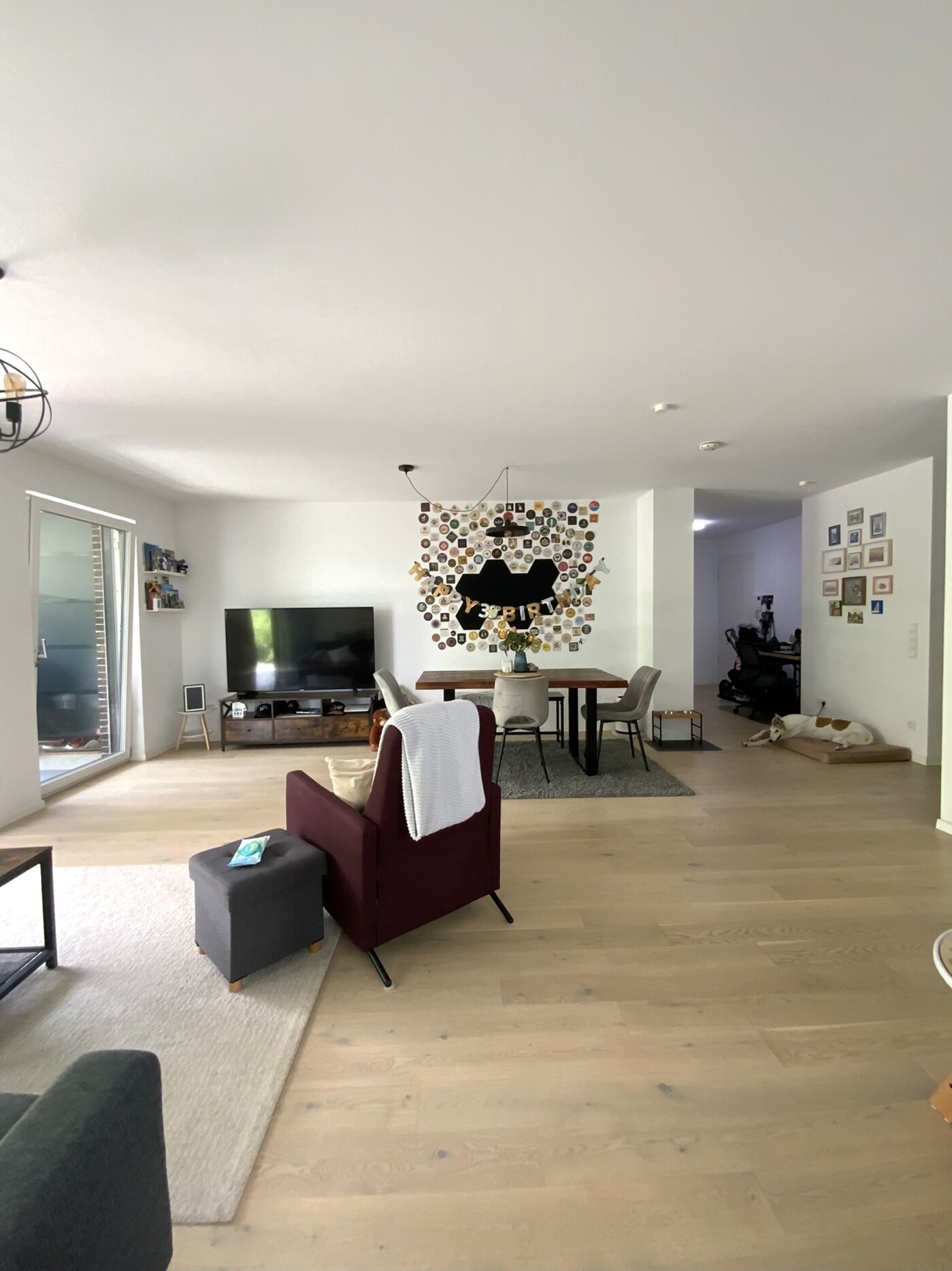 Wohnzimmer - vergleichbare Wohnung