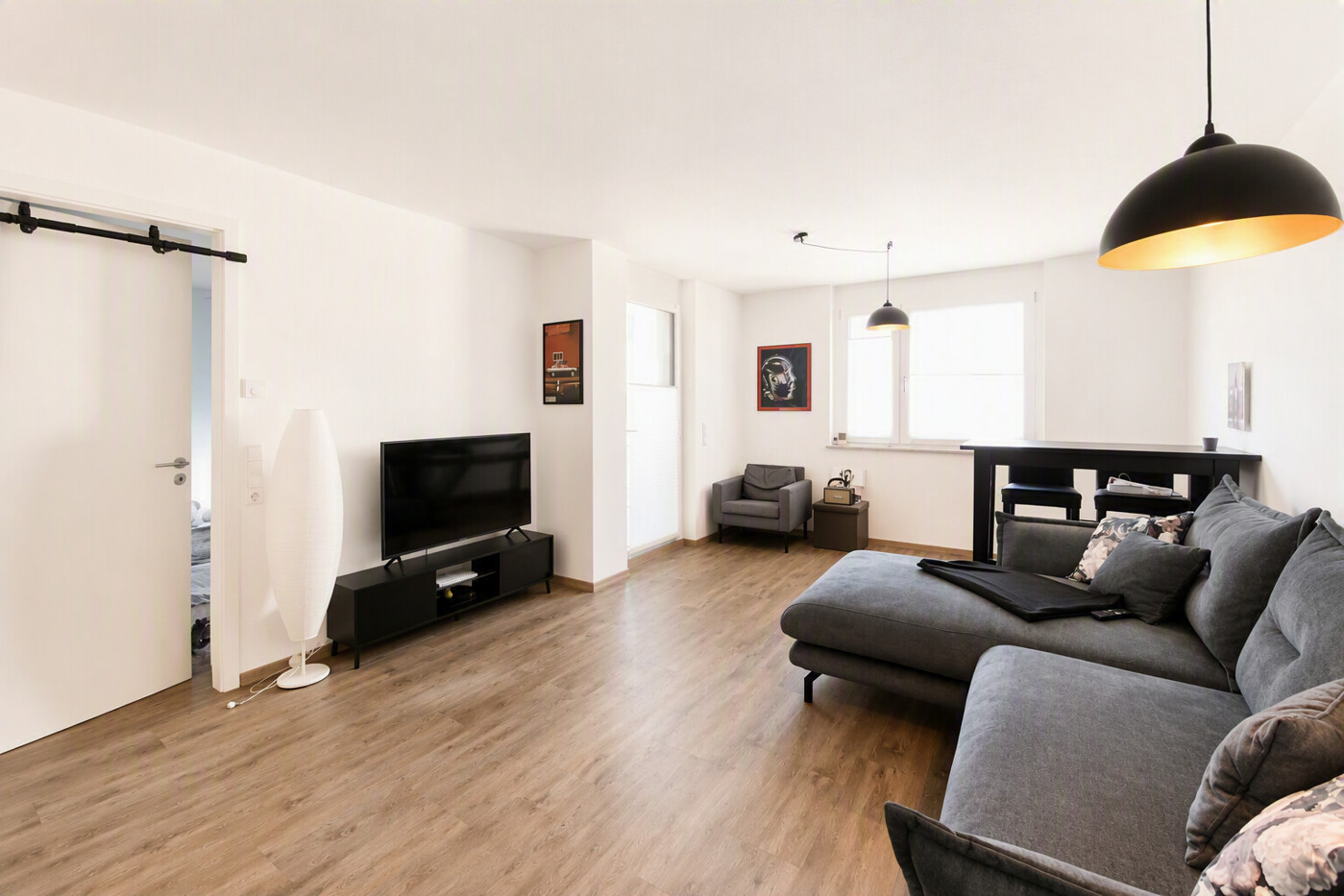 Wohnzimmer - KI-überarbeitet