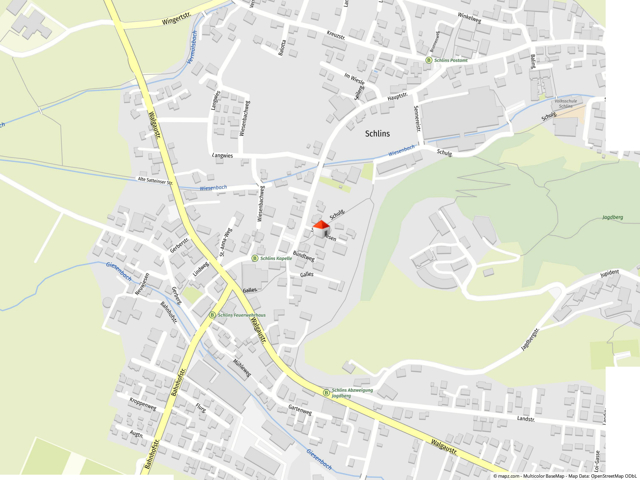 Geolyzer Kartenausschnitt