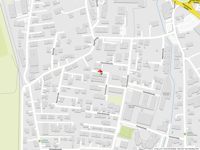 Geolyzer Kartenausschnitt