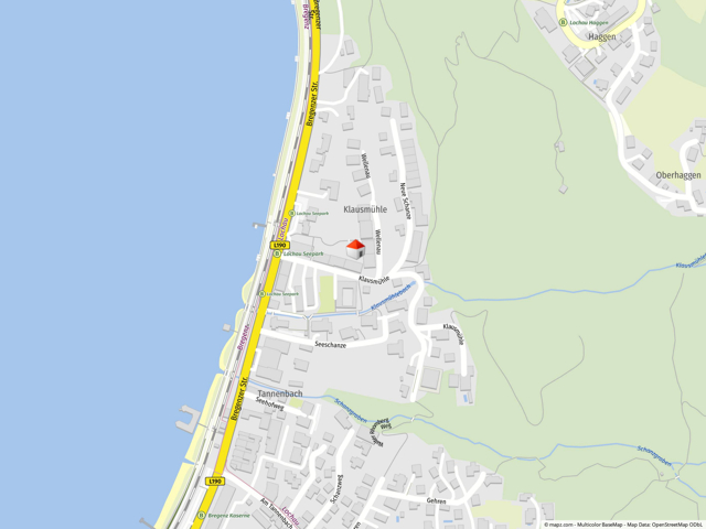 Geolyzer Kartenausschnitt