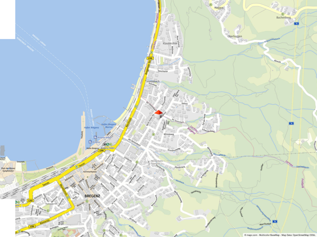 Geolyzer Kartenausschnitt