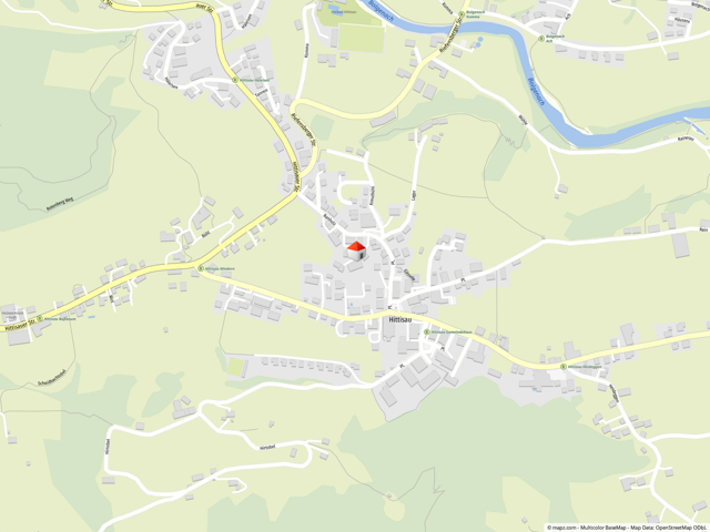 Geolyzer Kartenausschnitt