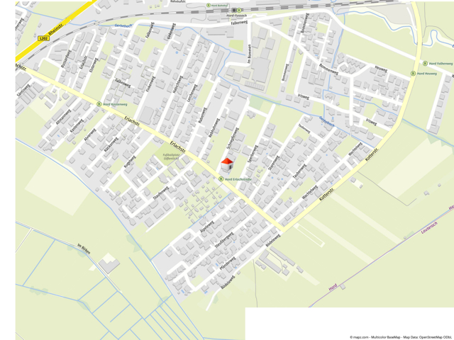 Geolyzer Kartenausschnitt