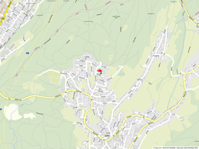 Geolyzer Kartenausschnitt