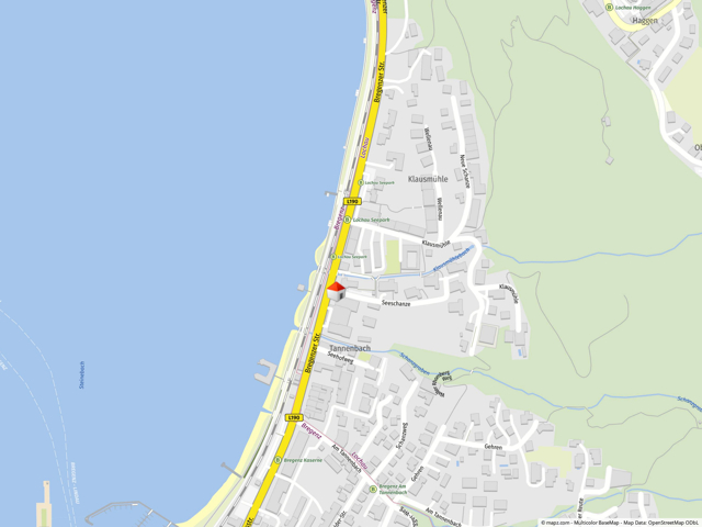 Geolyzer Kartenausschnitt