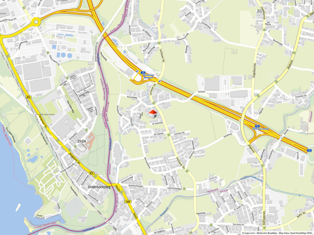 Geolyzer Kartenausschnitt