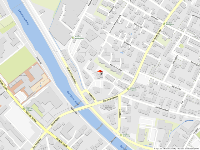 Geolyzer Kartenausschnitt