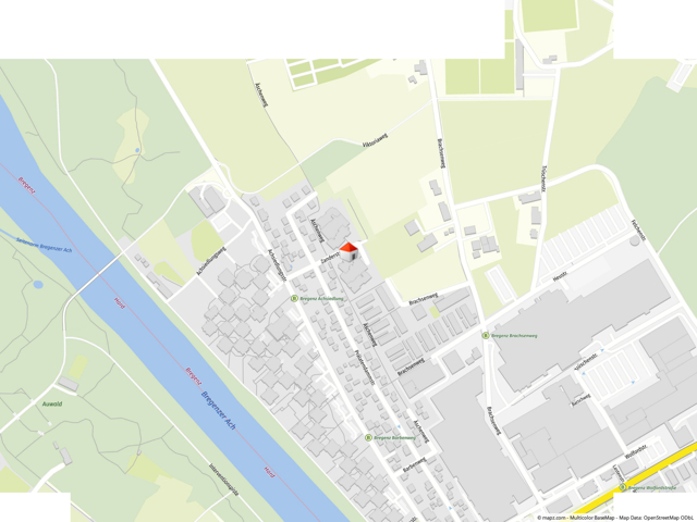 Geolyzer Kartenausschnitt