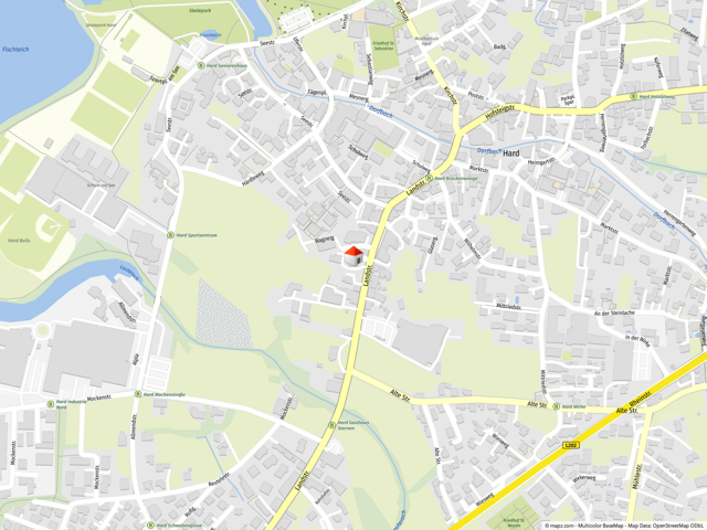 Geolyzer Kartenausschnitt