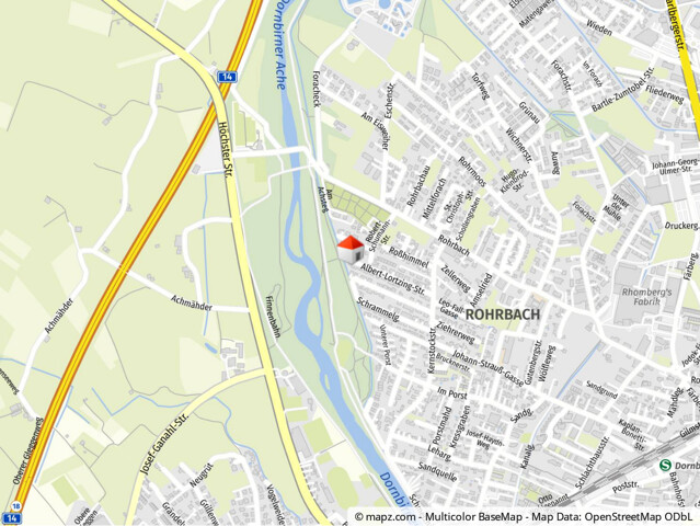 Geolyzer Kartenausschnitt