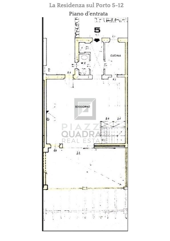 Plan La Residenza sul Porto 5-12