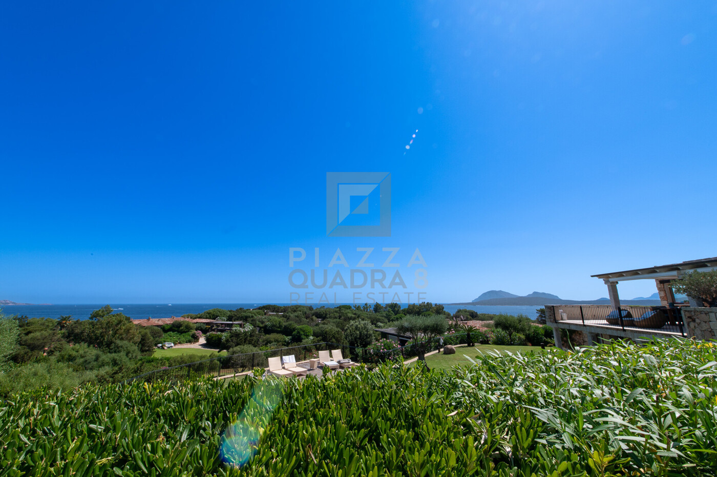 Vista piscina
