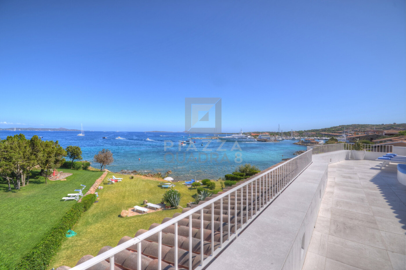 Vista da terrazzo superiore