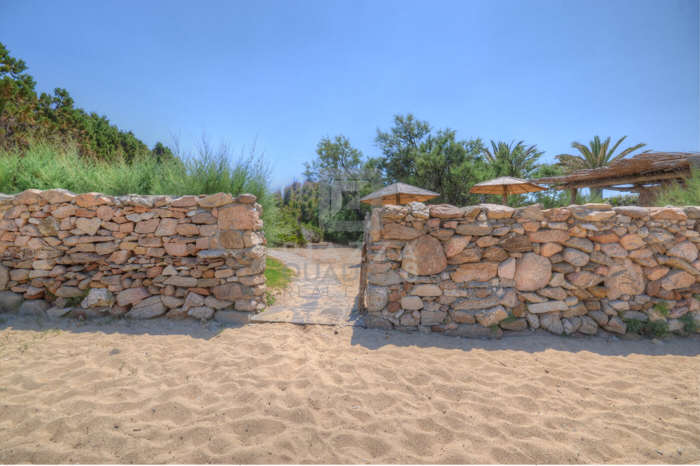 Cancello spiaggia