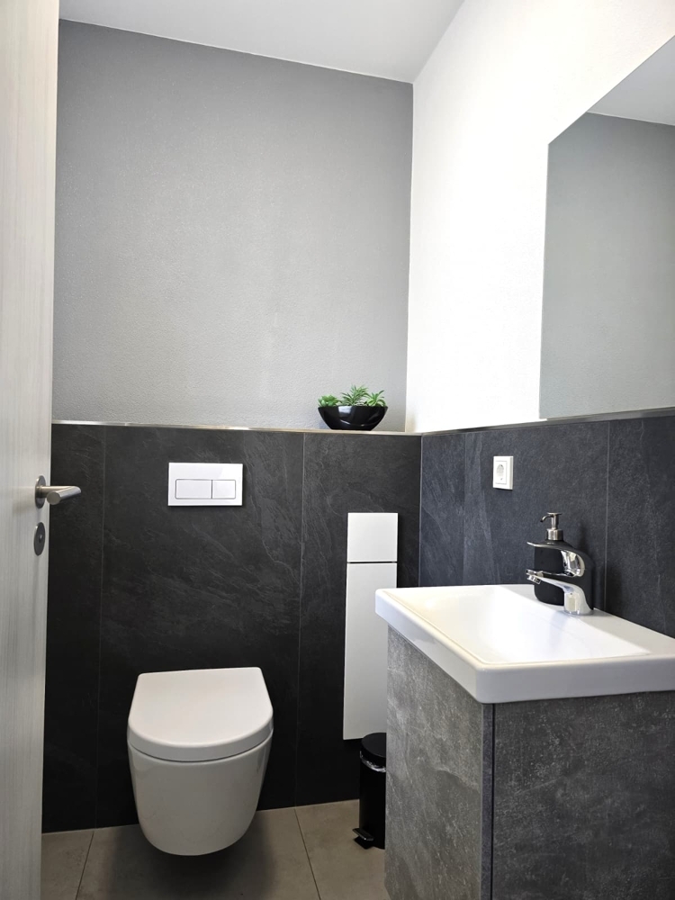 Gäste WC im Erdgeschoss