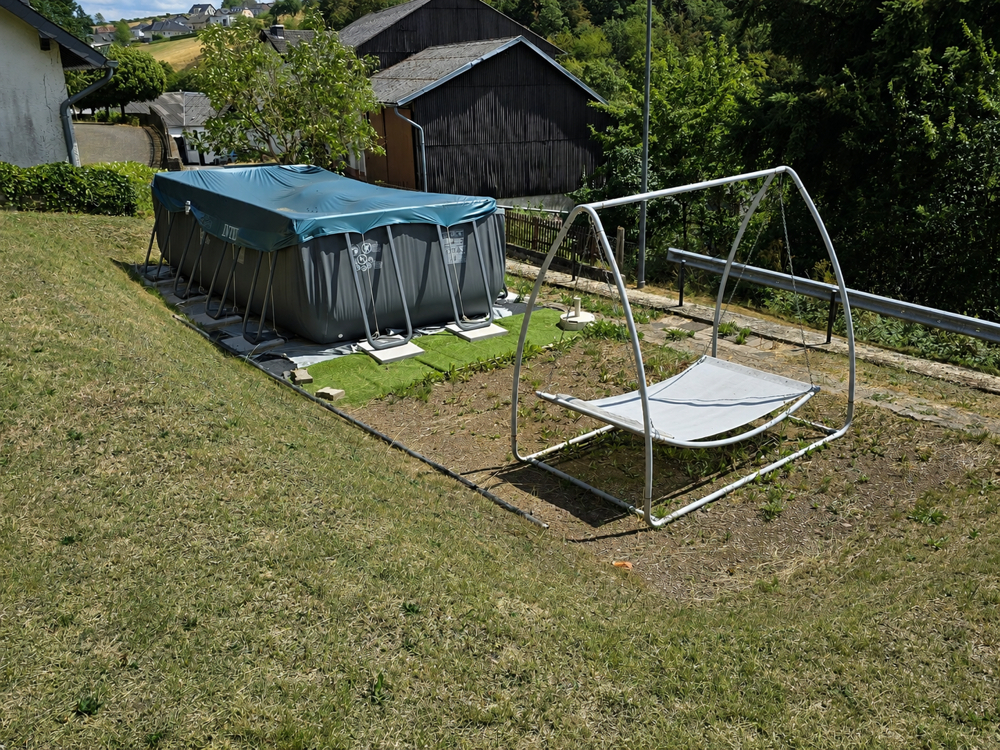 Vielseitiger Gartenbereich mit Freizeitwert