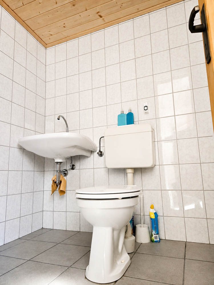 Separates Gäste-WC