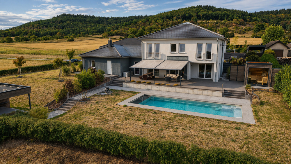Exklusives Anwesen mit Pool, Wellnessbereich und traumhaftem Eifelblick