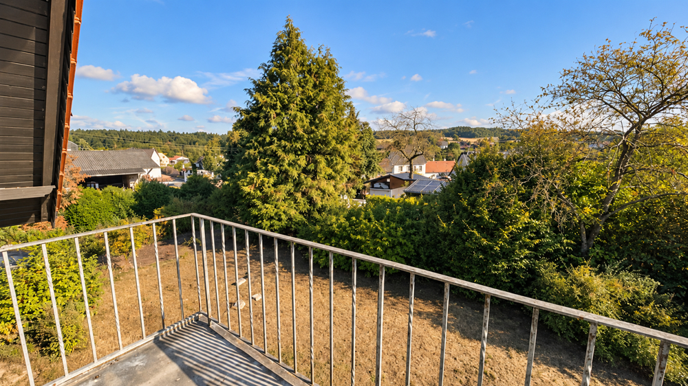 Balkon mit schönem Blick