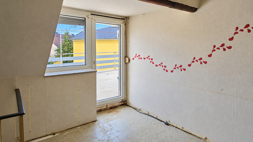Dachgeschoss mit direktem Zugang zur Dachterrasse