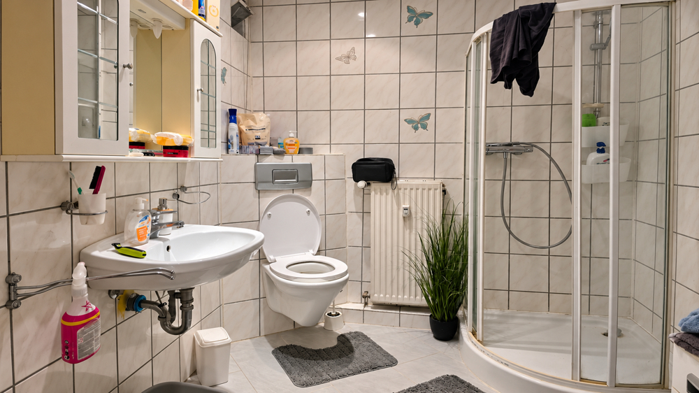Kompakt und praktisch – Duschbad für den Alltag in der Einliegerwohnung