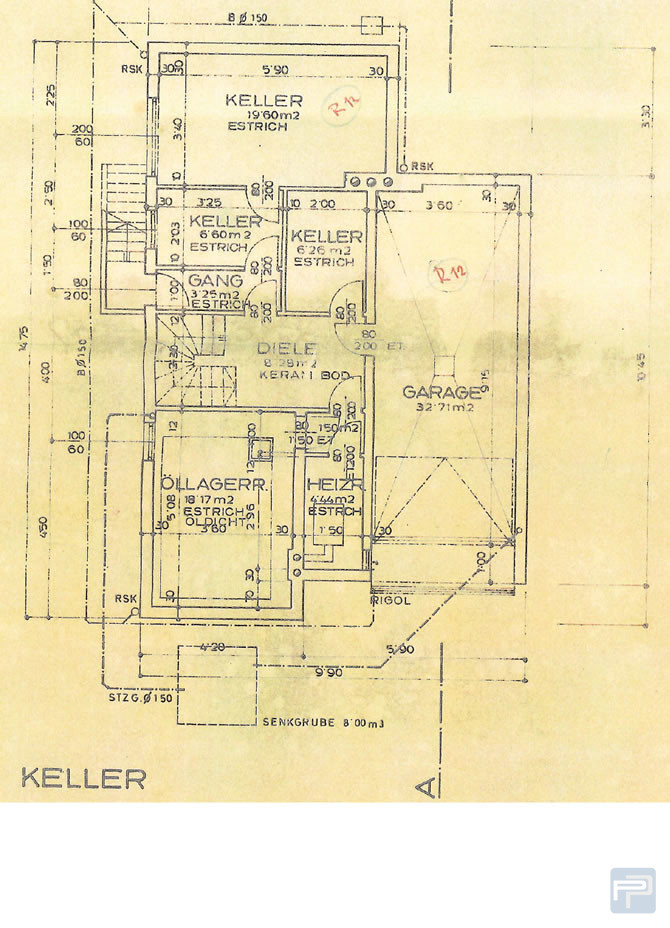 Grundriss Kellergeschoss