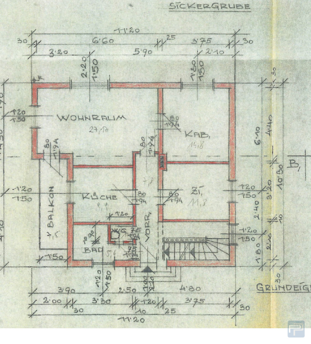 Grundriss Erdgeschoss