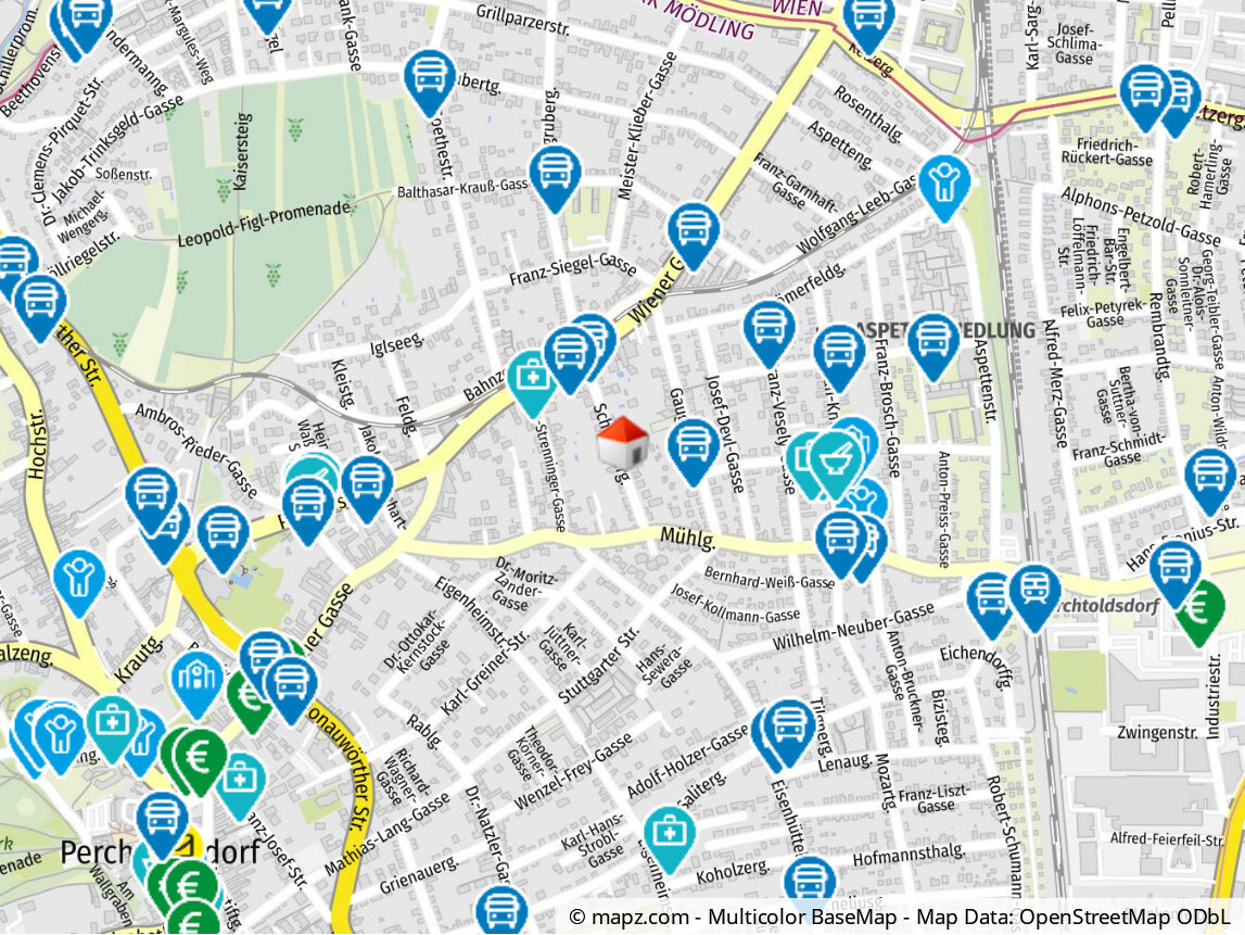 Geolyzer Kartenausschnitt