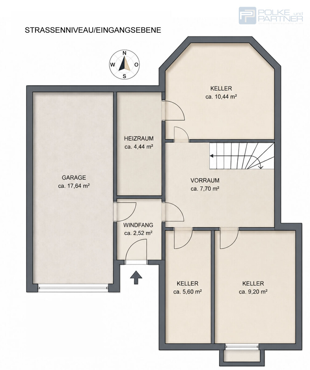 Grundriss Eingangsebene